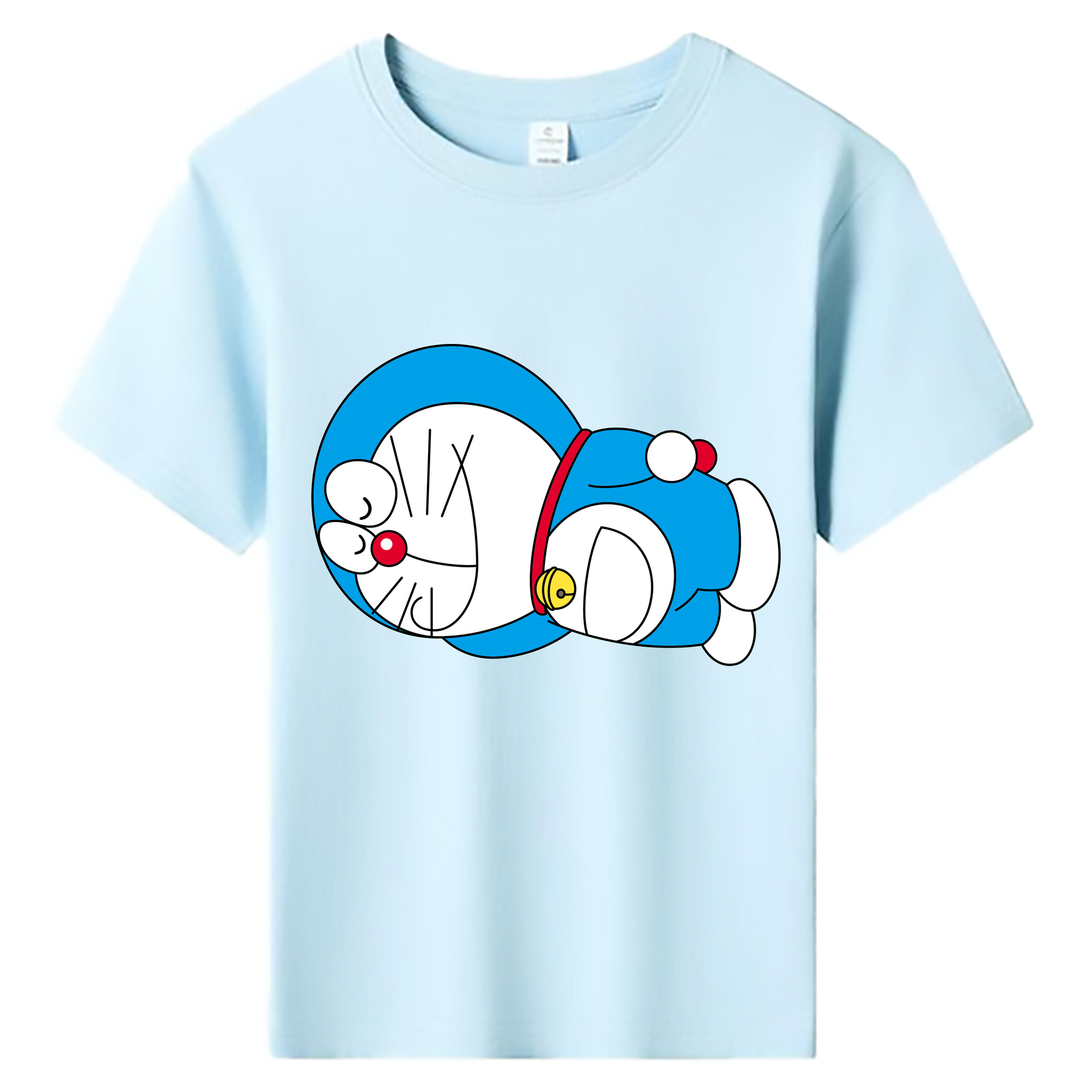 （画像用） ドラえもん Doraemon 綿100％キッズTシャツ（フロントプリント）